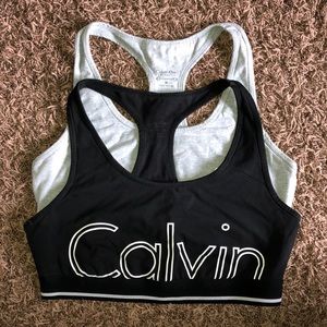 2 Calvin Klein Sports Bras